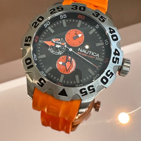 Nautica sport watch Orange color - Picture 2 of 6